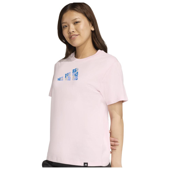 Adidas Γυναικεία κοντομάνικη μπλούζα Soft Side Graphic Tee Adidas Γυναικεία κοντομάνικη μπλούζα Soft Side Graphic Tee